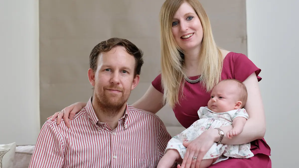 Eleanor Rowe mit Mann und Tochter