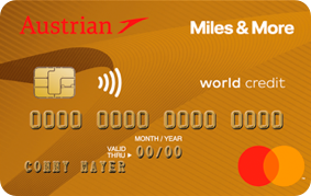 Austrian Miles and More Mastercard Gold Privatkunden