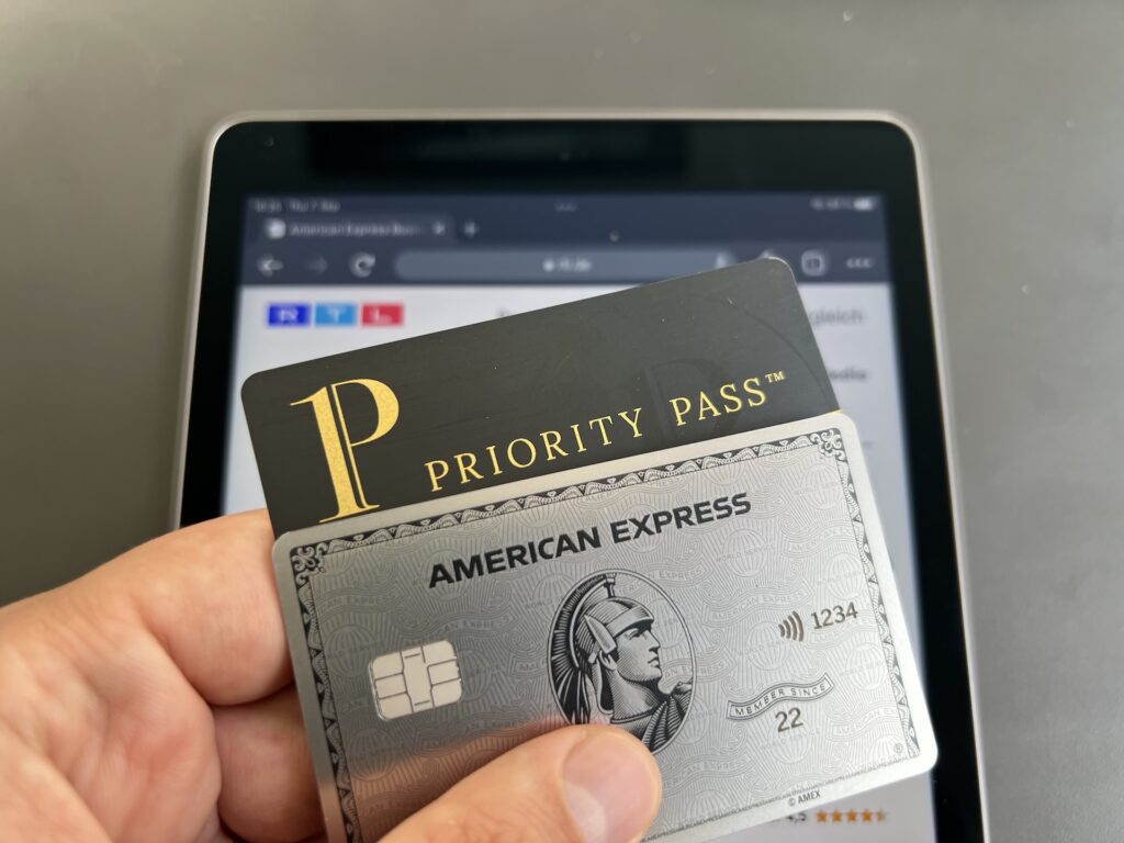 Amex Platinum mit Priority Pass