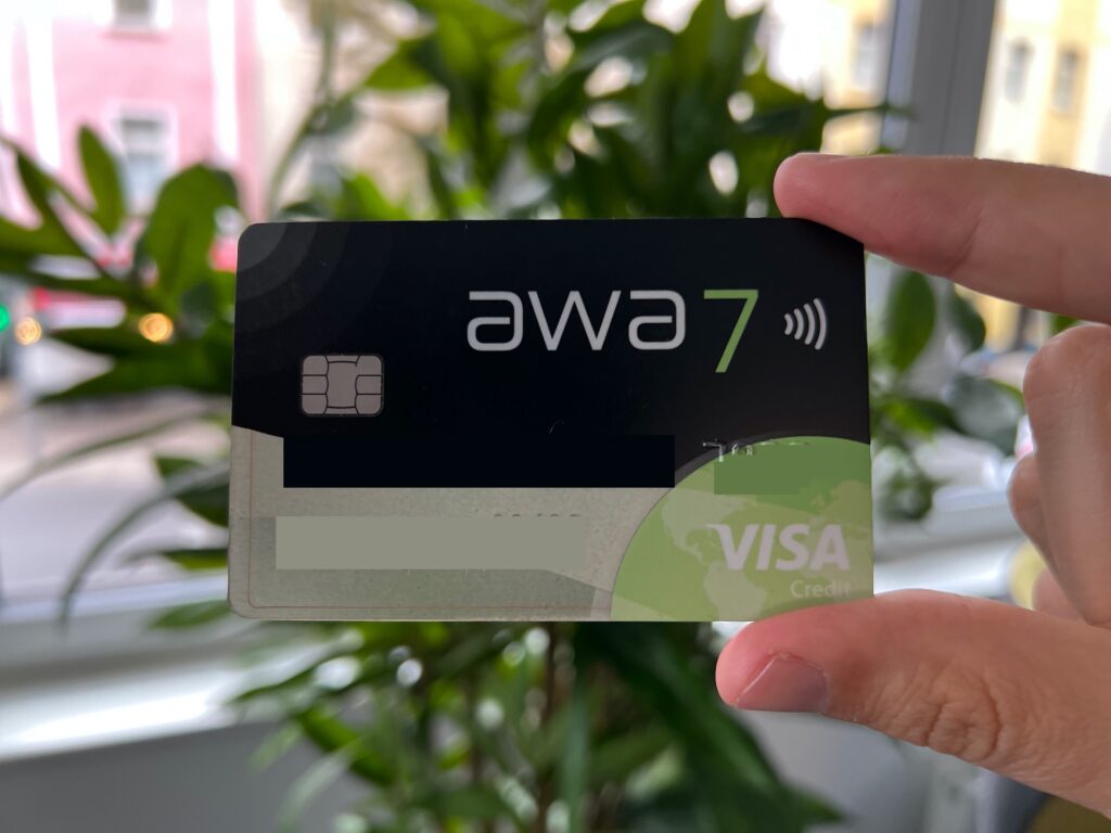 awa7 Kreditkarte lohnt sich
