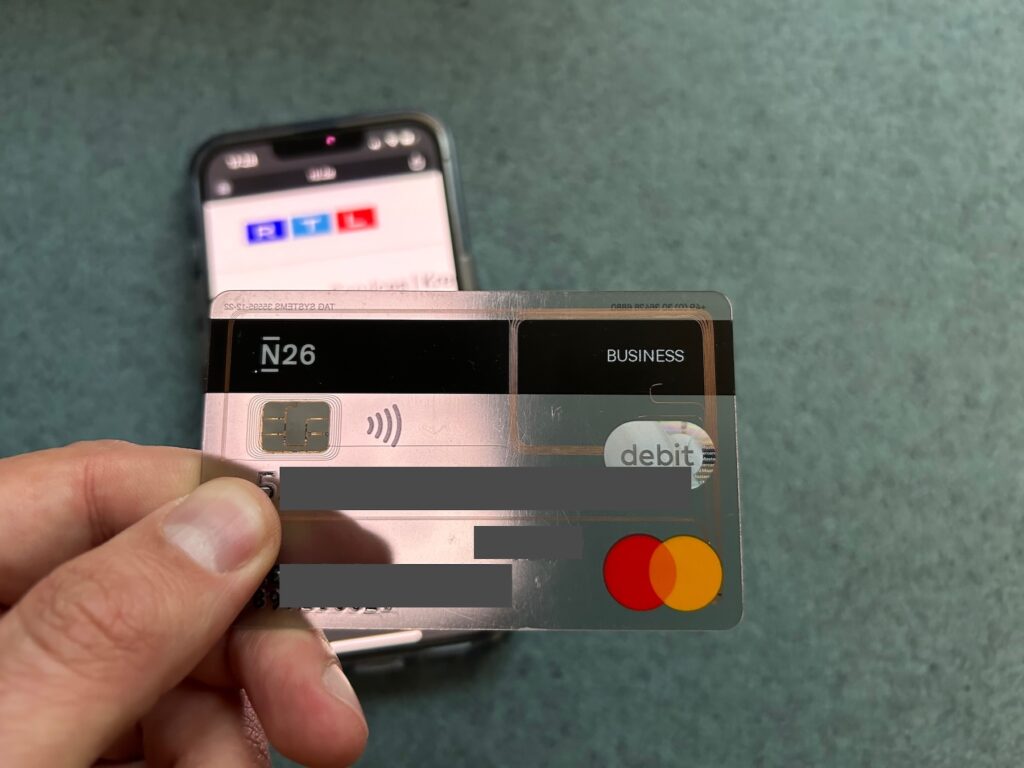 N26 Business Kreditkarte