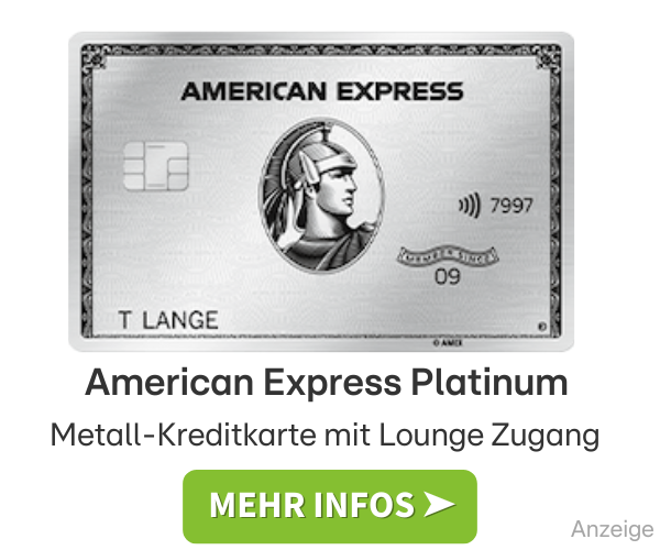 Amex Platinum Aktion jetzt