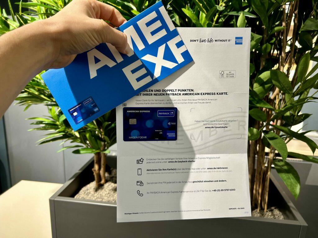 AMEX Payback Card Erfahrungen