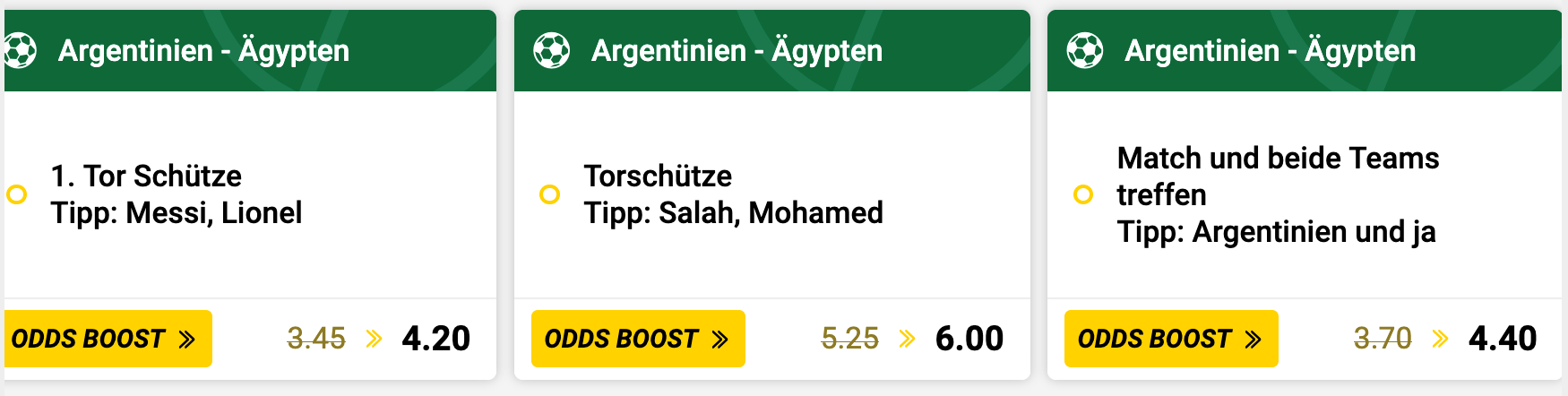 Argentinien – Ägypten – Ägypten 