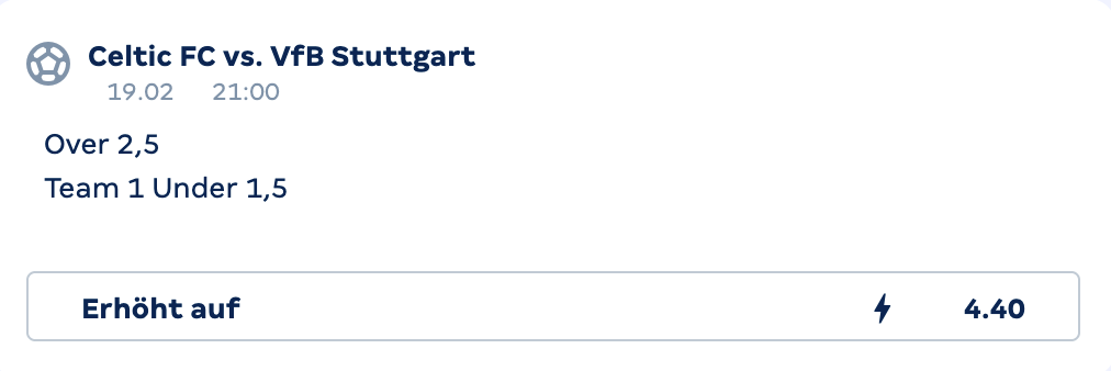 Celtic Glasgow – VfB Stuttgart 