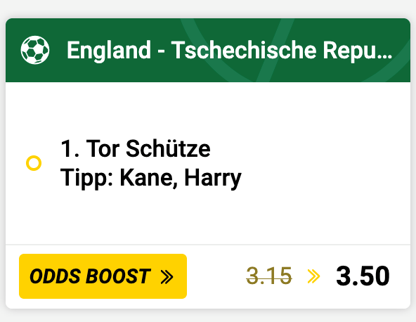 England – Tschechien 