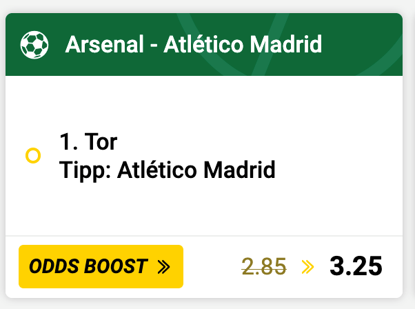 FC Arsenal – Atletico Madrid 