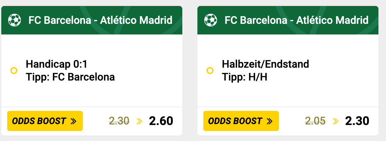 FC Barcelona – Atletico Madrid