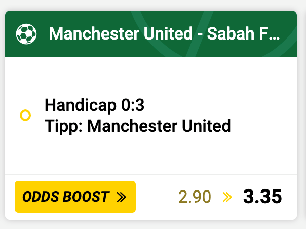 Manchester United – Sabah FK