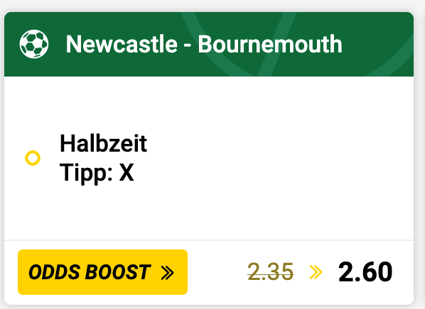 Newcastle United – AFC Bournemouth 