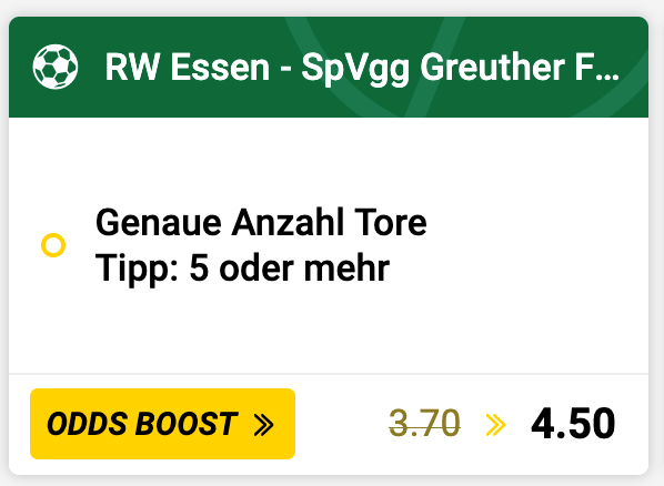Rot-Weiss Essen – SpVgg Greuther Fürth