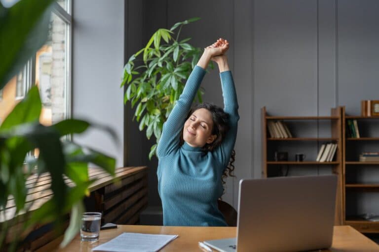 fit im büro