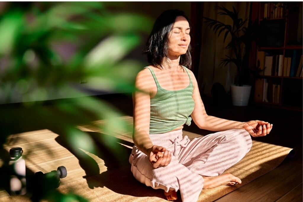 abnehmen ohne Sport Meditation