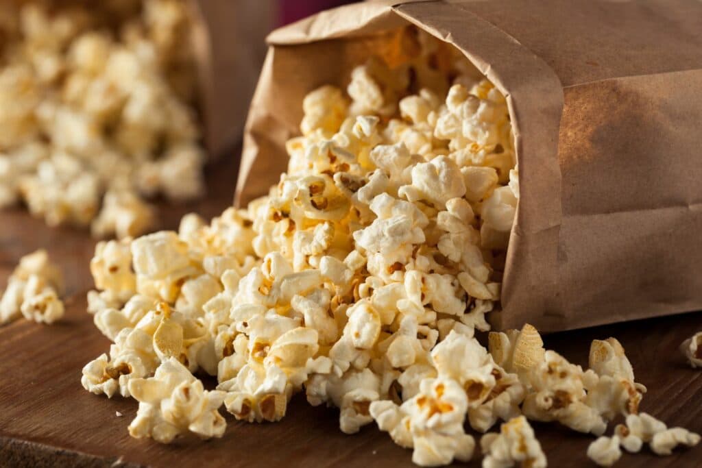 gesunde Snacks: Popcorn