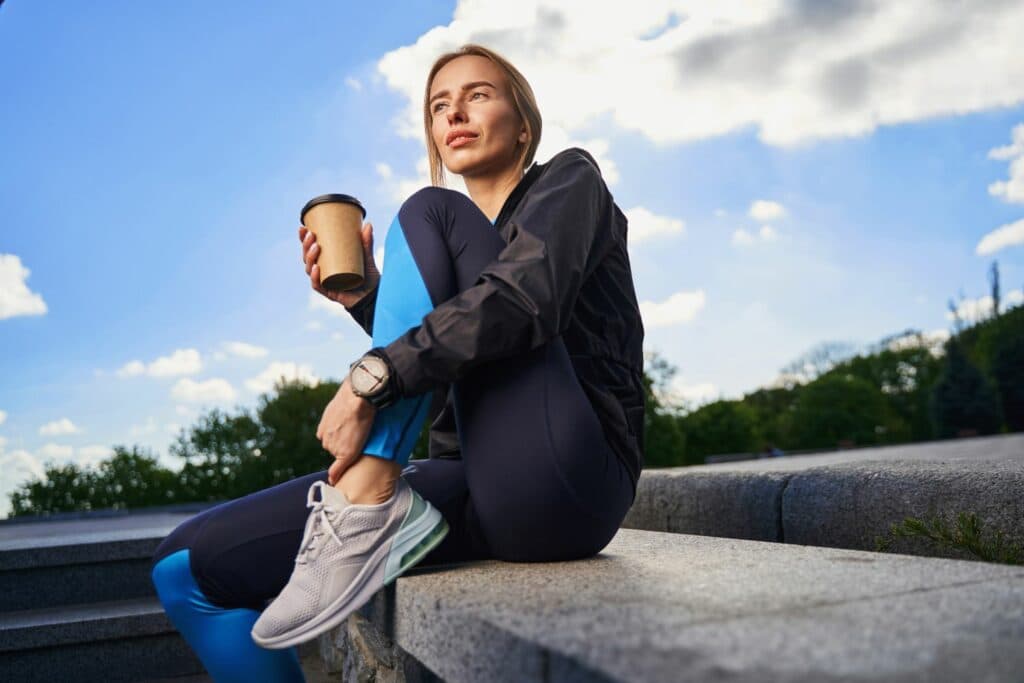Kaffee beim Abnehmen: Kaffee vor dem Sport