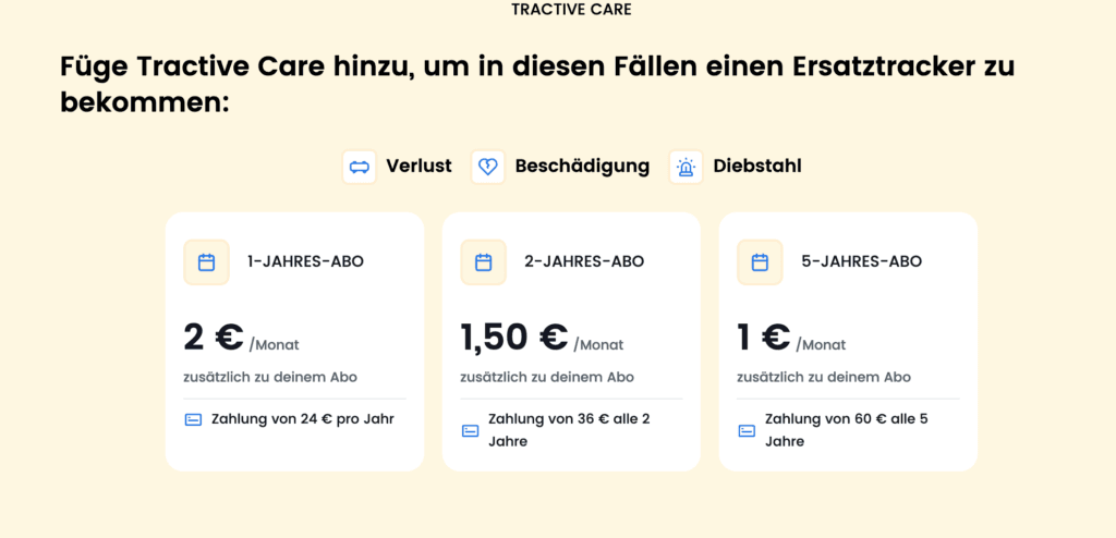 Tractive Care