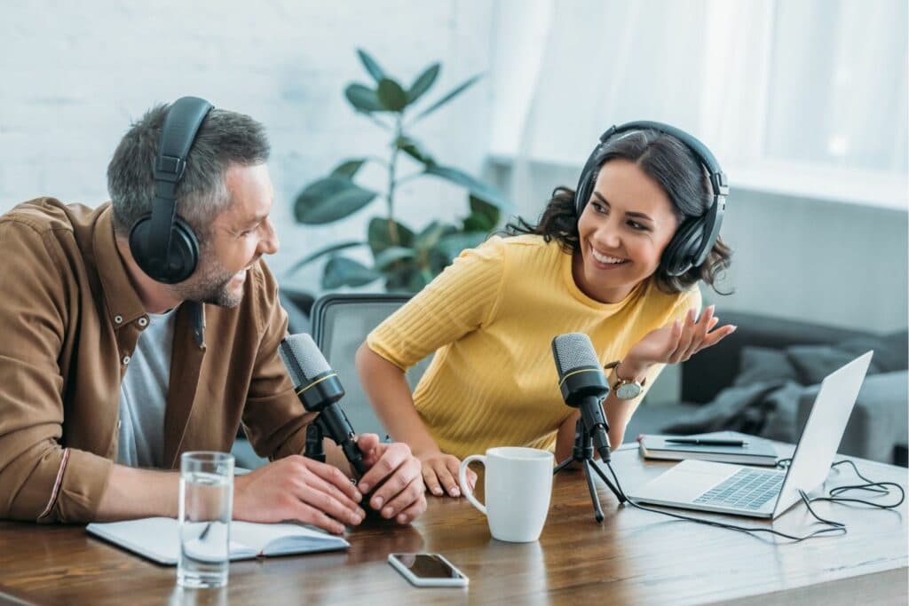 Podcast Aufnahme