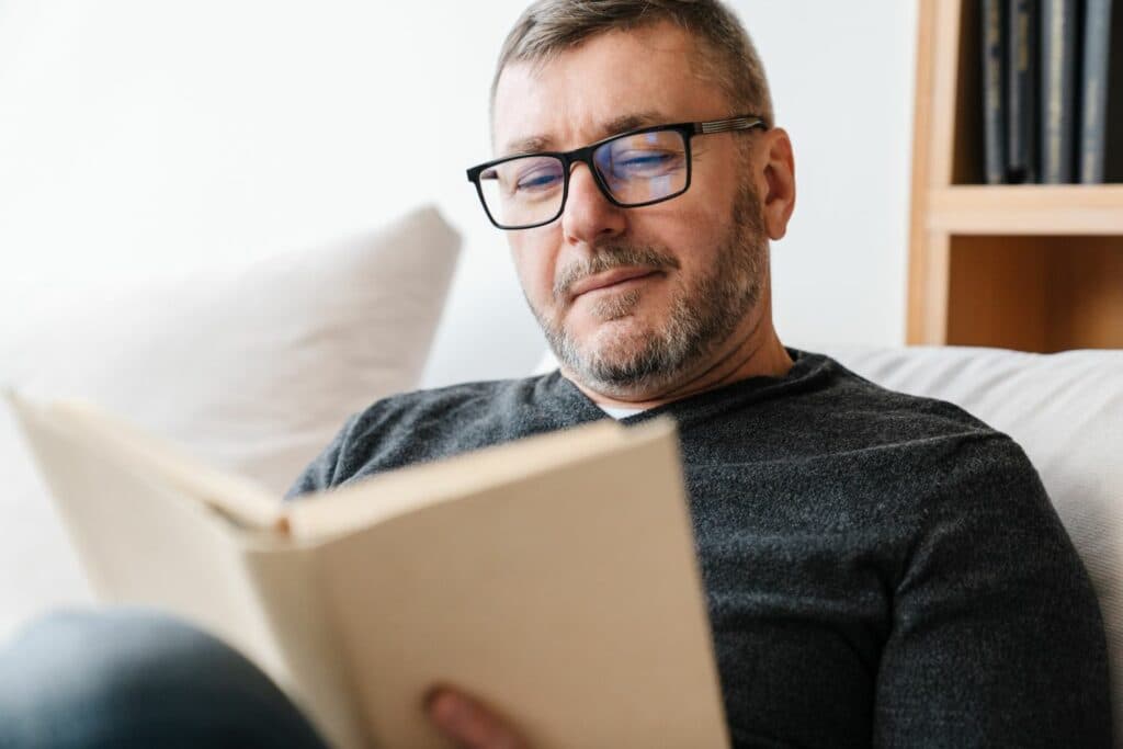 mehr Bücher lesen: Entspannung