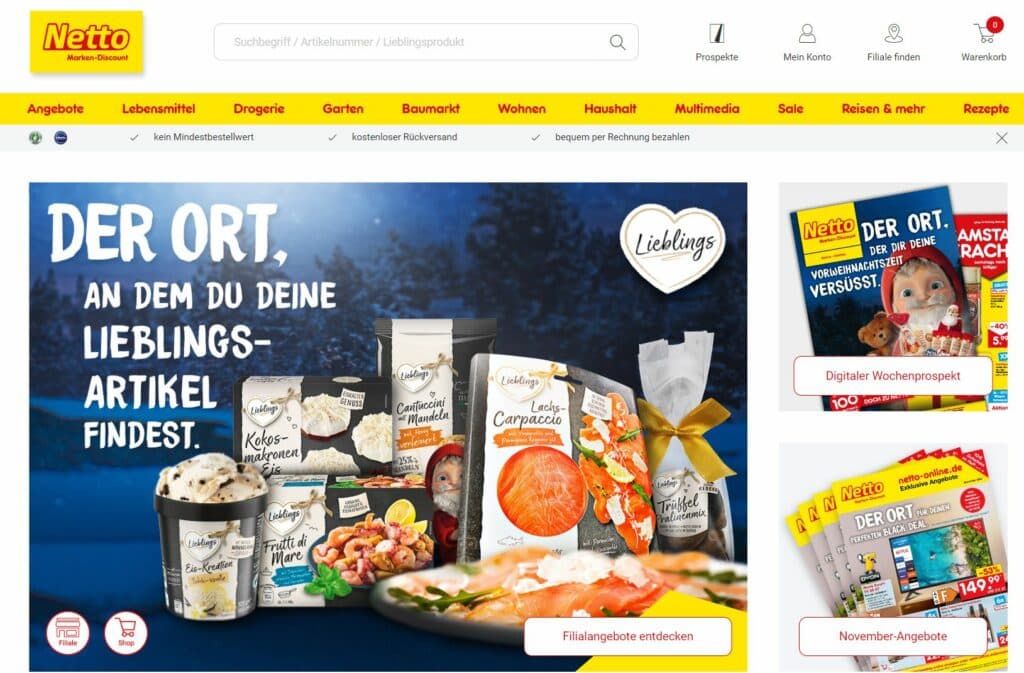 netto webseite