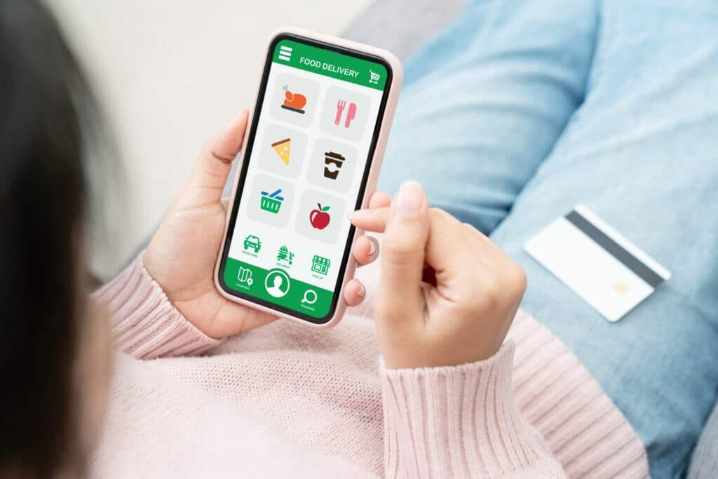 Kosten beim Lieferservice: Apps