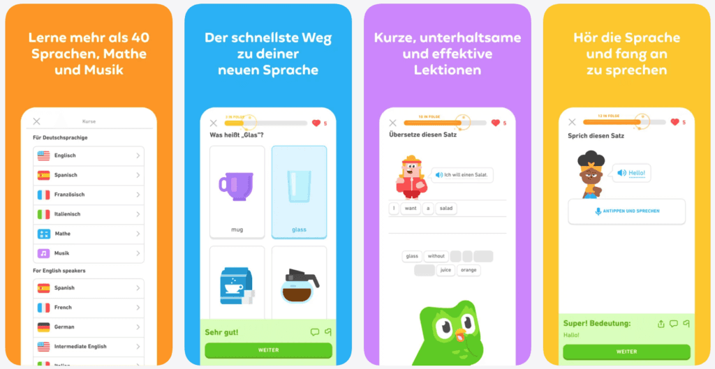 Duolingo App Screenshot