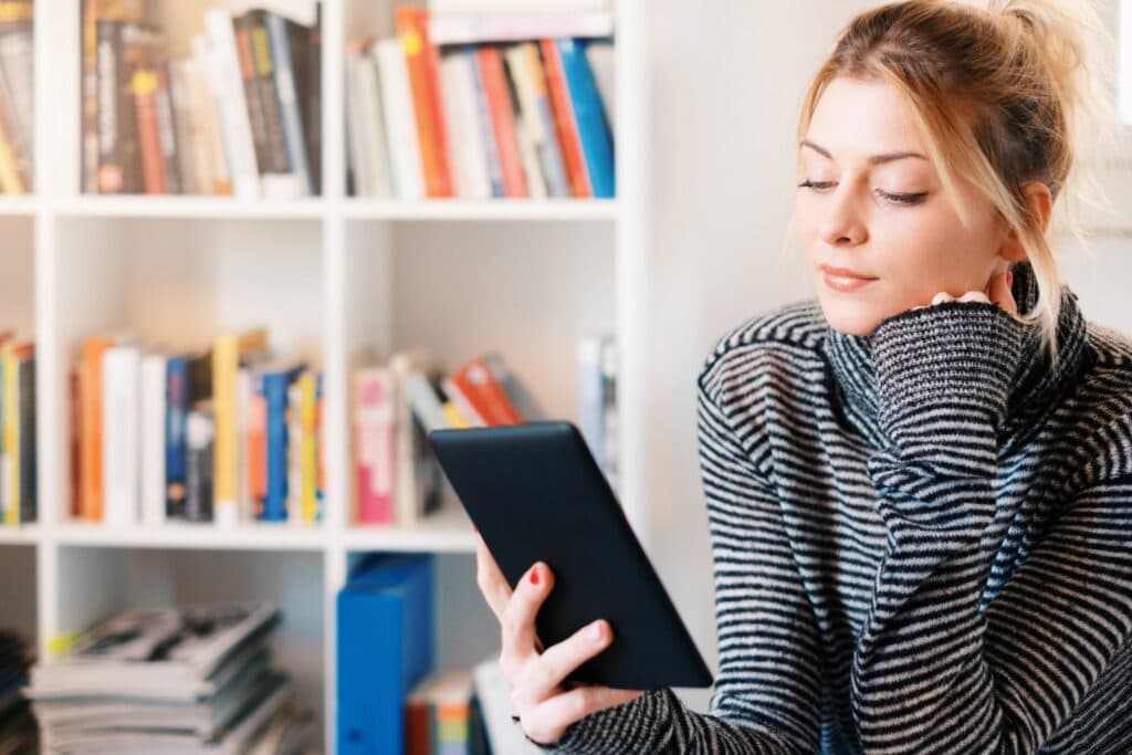 Lesekompetenz Fremdsprache: Lesen auf dem Kindle