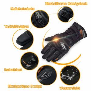 Daten und Zahlen vom Motorradhandschuh Testsieger Alle Zahlen und Daten aus einem Motorradhandschuh Test und Vergleich