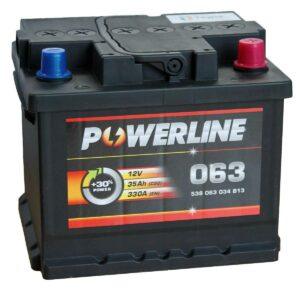 MUTLU 12V 44Ah Autobatterie Batterie Starterbatterie