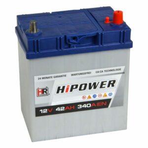 HR HiPower Autobatterie 12V 65Ah