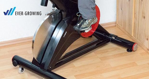 Die besonders leise Mechanik sorgt dafür, dass das Miweba Sports Indoor Cycle MS500 jederzeit zum Einsatz kommen kann