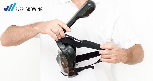 Tauchmaske von Hengda - elastische Gewebeband ist sehr einfach zu bedienen