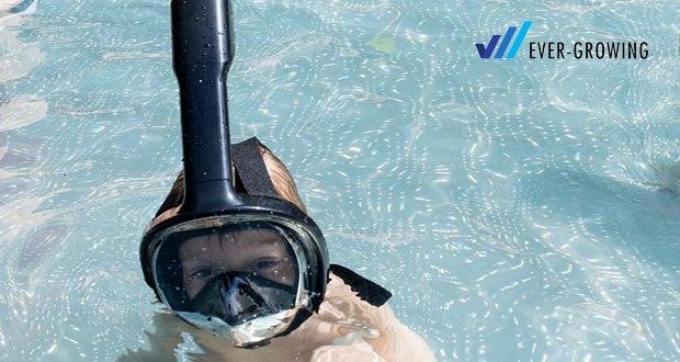 Tauchmaske von Hengda - angenehmes schlagfestes und bruchsicheres Polycarbonat zum Schutz Ihrer Augen