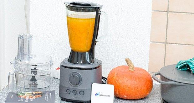 Springlane Universal Küchenmaschine Kaia im Test - mixt, crusht, mahlt, knetet, schneidet, hackt und raspelt