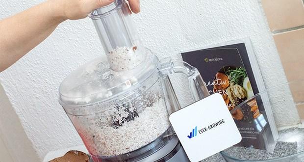 Springlane Universal Küchenmaschine Kaia im Test - Basismixbehälter mit 1,5 Liter Fassungsvermögen