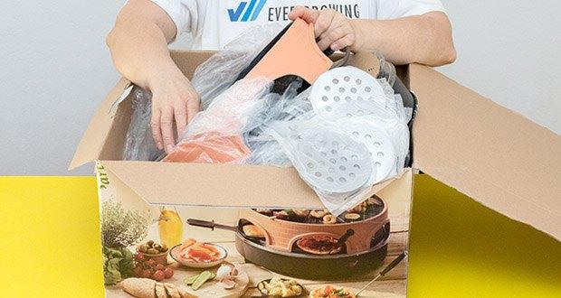 Emerio Pizzaofen PIZZARETTE 3 in 1 Pizza-Raclette-Grill im Test - Leistung: 1.800 Watt