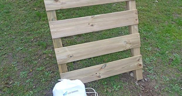 WICKEY Doppelschaukel mit Rutsche im Test - Schaukelgestell aus Vierkantholz