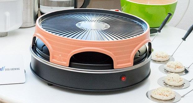Emerio Pizzaofen PIZZARETTE 3 in 1 Pizza-Raclette-Grill im Test - Entspricht GS A13 Standard, patentiertes Design