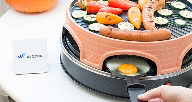 Emerio Pizzaofen PIZZARETTE 3 in 1 Pizza-Raclette-Grill im Test - kombiniert gleichzeitig Pizzarette, Schweizer Raclette und Grill