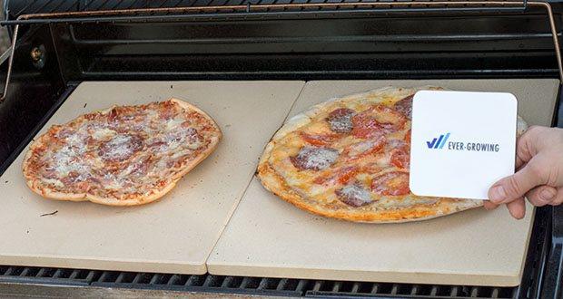 GARCON Pizzastein 4er Set im Test - Knuspriger Boden und luftiger Belag garantiert