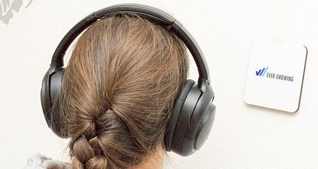 Mu6 Space 2 Active Noise Cancelling Kopfhörer im Test - ANC EIN/AUS Anfassung und Transpaenzmodus & sprechen smart: Sie können die Menge der Umgebungsgeräusche, die Sie hereinlassen oder ausblenden möchten, mit dem ANC ON / OFF und dem Transparenzmodus steuern