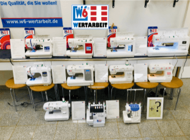 W6 Nähmaschinen - Hochwertige Nähmaschinen für die verschiedensten Anforderungen