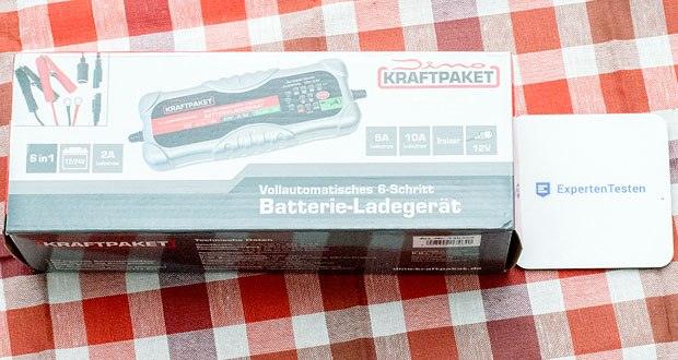 Dino KRAFTPAKET 10A-12V/24V Batterieladegerät im Test - Vollautomatisches 6-Schritt Batterieladegerät mit 10A Ladestrom für 12+24V Starterbatterien