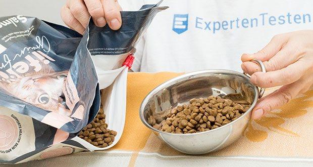 Amazon-Marke: Lifelong Alleinfuttermittel für ausgewachsene Katzen mit frischem Lachs 3kg im Test