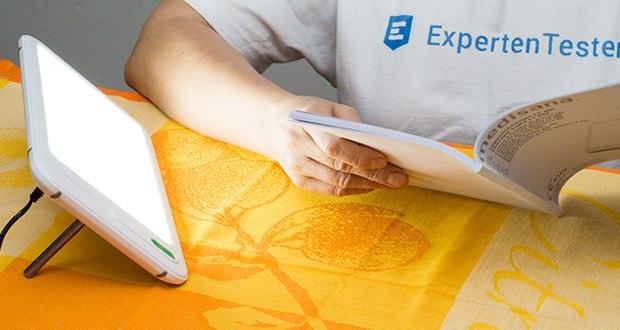 Medisana LT 460 Tageslichtlampe im Test - speziell in der dunklen Jahreszeit kann die Tageslichtlampe für Aufhellung sorgen und sogar der sogenannten Winterdepression entgegenwirken