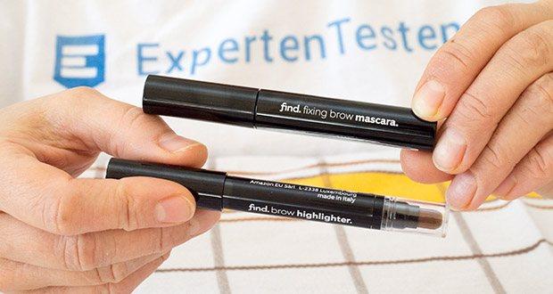 Augenbrauen-Highlighting Kit von FIND: Augenbrauen-Mascara & Augenbrauen-Highlighter im Test
