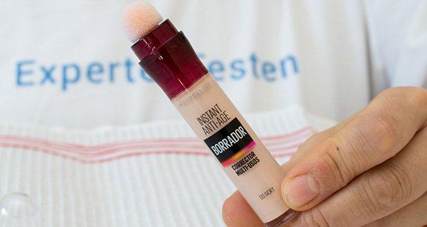 Maybelline Instant Löscher Concealer mit Anti-Age Effekt im Test - mit dem Instant Anti-Age Effekt Make-up deckst du Hautunebenheiten, kleinen Makeln oder feinen Fältchen nicht nur ab, du löschst sie einfach aus