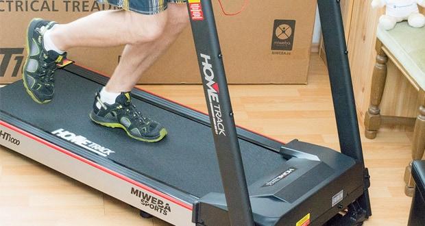 Das Laufband Home Track HT1000F mit incline von Miweba Sports im Test