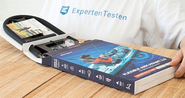 Deeper CHIRP+ Smart Sonar GPS-Fischfinder Set im Test - Deeper Flexible Arm 2.0 – flexibler Montagearm für Angelboot, Bellyboot und Kajak