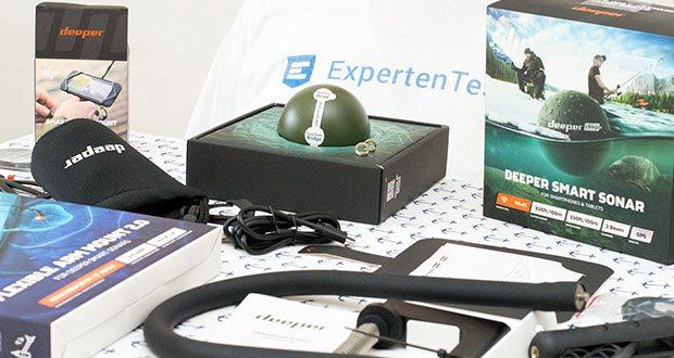 Deeper CHIRP+ Smart Sonar GPS-Fischfinder Set im Test - finde Fische, Haltepunkte und Hinterhaltepunkte schneller