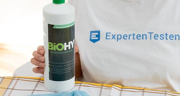 BIOHY Bodenreiniger im Test - reinigt und pflegt die Flächen in einem Arbeitsgang